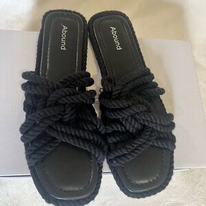 Abound sandals black